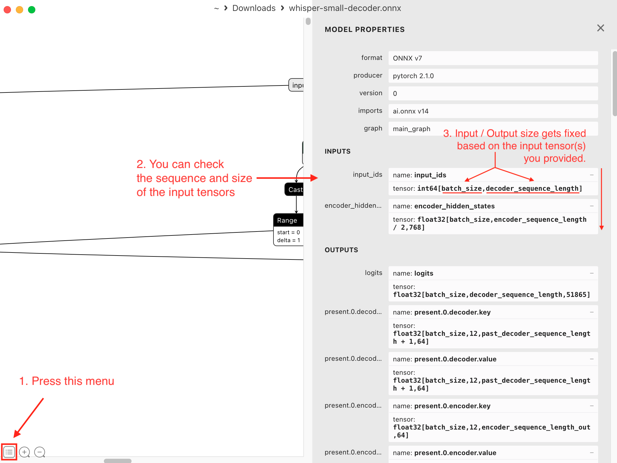 Checking input sequence